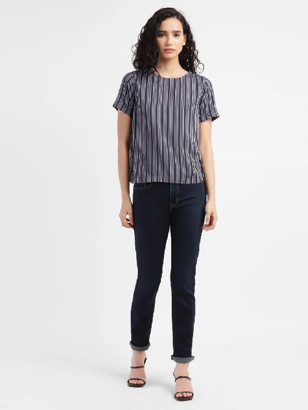 Exquisite workmanship Women's High Rise 724 Straight Fit Jeans