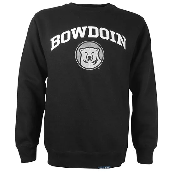 Sports suit style Black Crew with Bowdoin & Medallion from CI Sport
