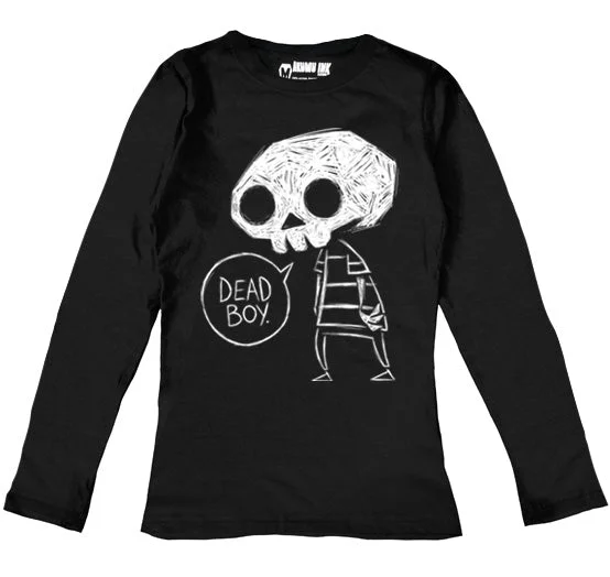 Free and comfortable Dead Boy Women Long Sleeve Tshirt