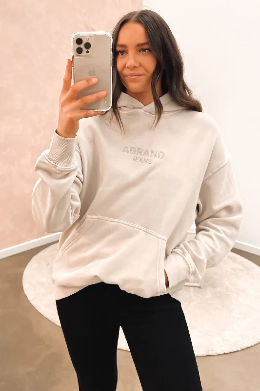 Moisture wicking A 90s Relaxed Hoodie Pebble