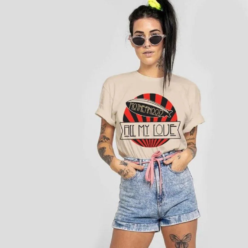 Single item design All My Love • Sand Tee