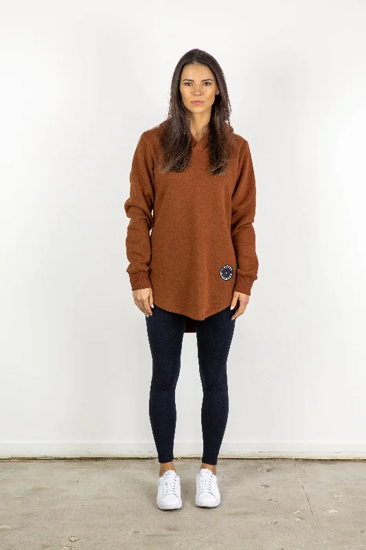 Sweet breath ESSENTIAL HOODY RUST