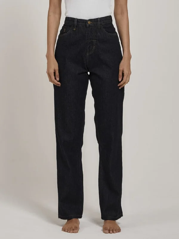 Street Casual Style Pulp Jean - Raw Indigo