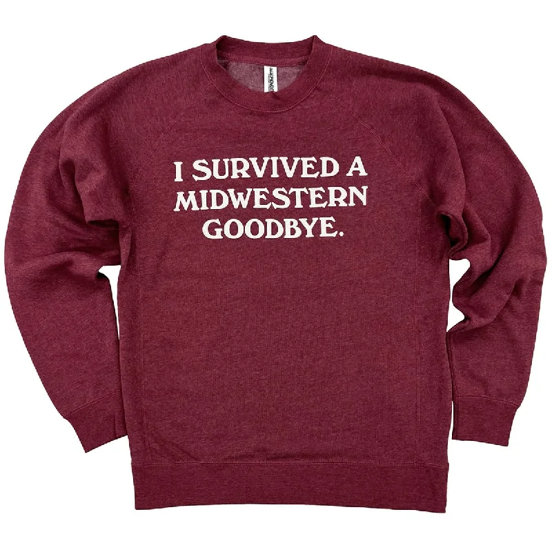 Affordable selection Midwestern Goodbye Crew Sweatshirt