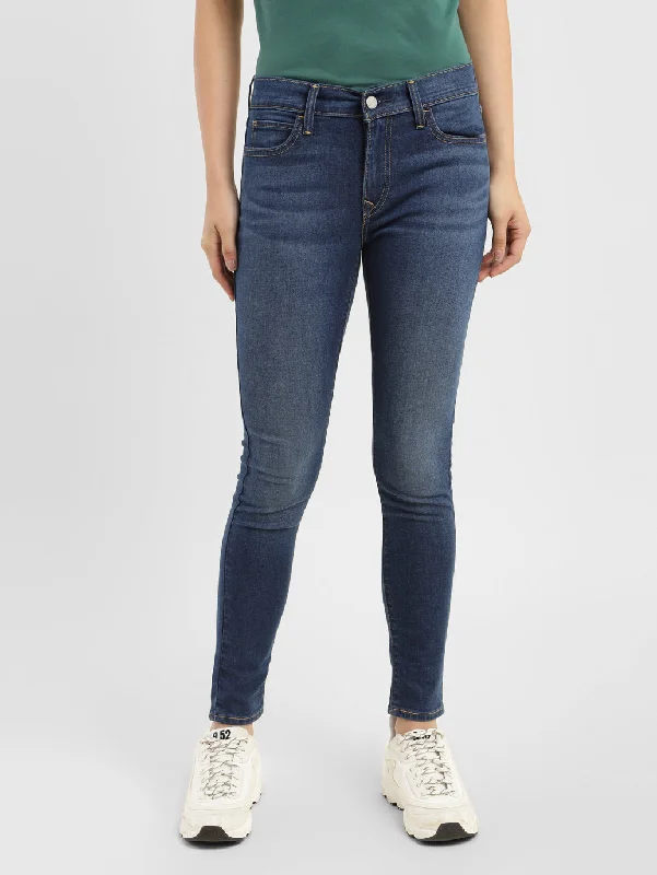 Creative Style Women's Mid Rise 710 Super Skinny Jeans