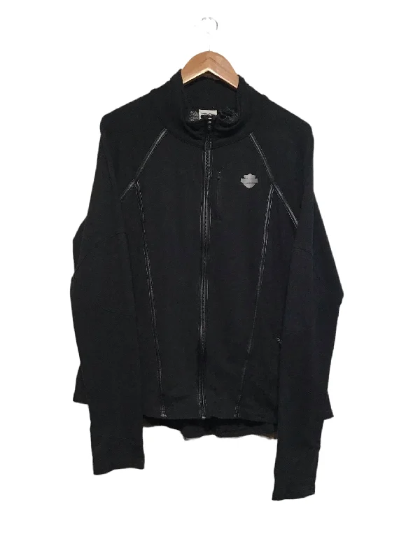Multi-functional style Harley Davidson Zip Up Top (Women’s Size L)