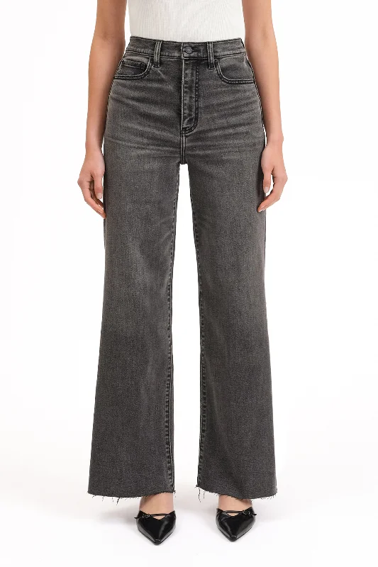 Exquisite workmanship Far Out Wide Leg Jean - Milky Way