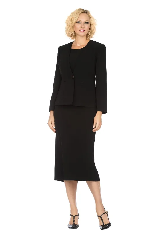 Comfortable down Giovanna Usher Suit S0722-Black