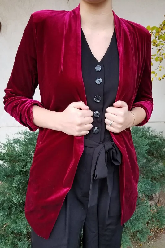 Sports Tights Icon Velvet Blazer