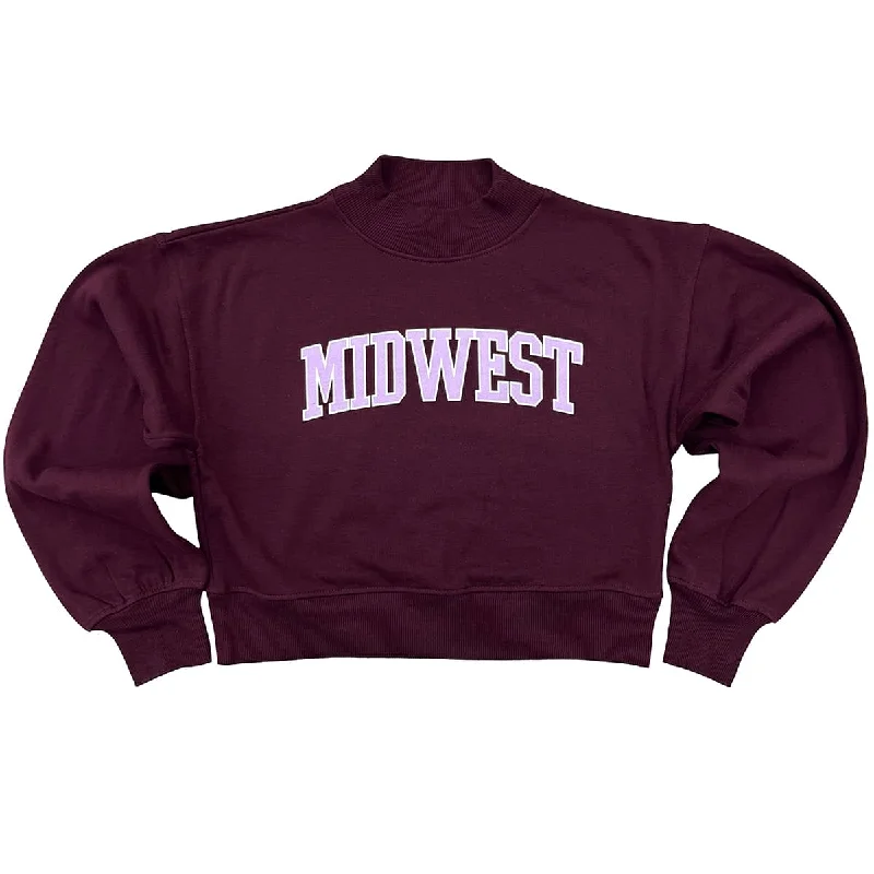 Innovative Design Midwest Mock Neck Sweatshirt