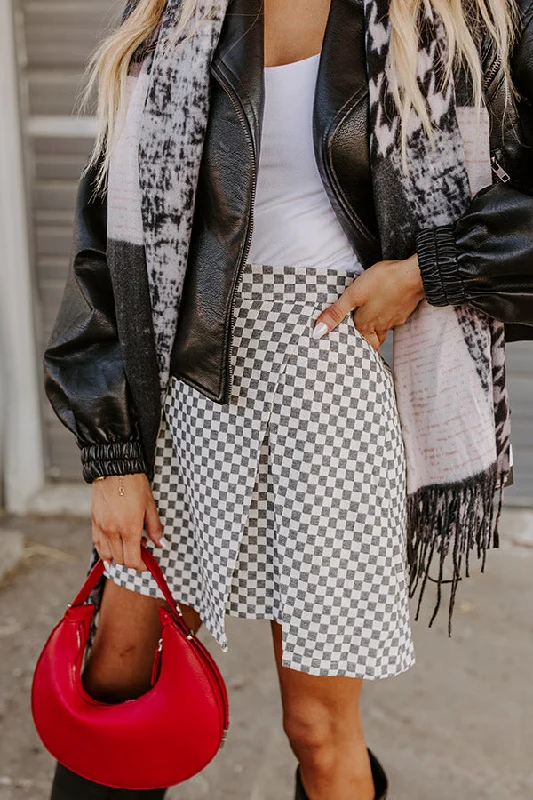 Classic Series Check It Out High Waist Skort
