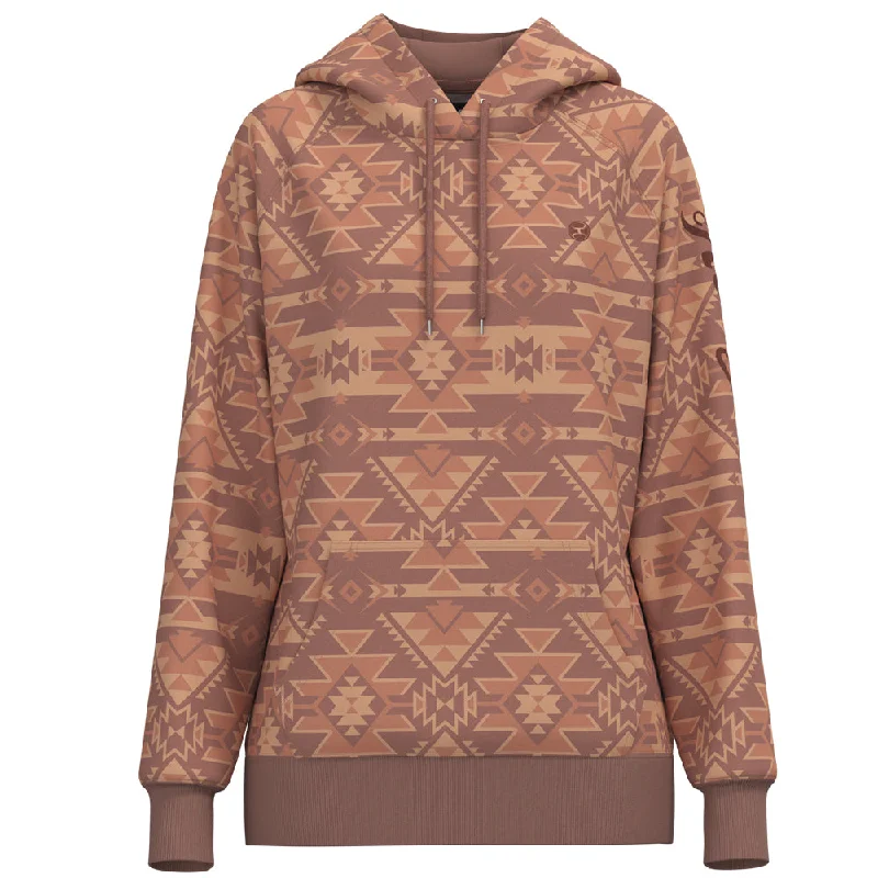 Sweet breath "Telluride" Pink/Tan w/ Aztec Hoody