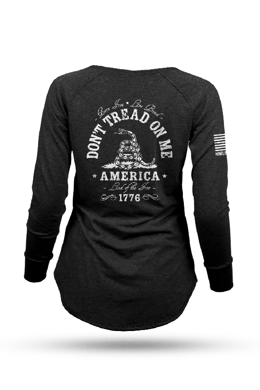 Moisture wicking Don't Tread On Me - Women's Long-Sleeve Shirt
