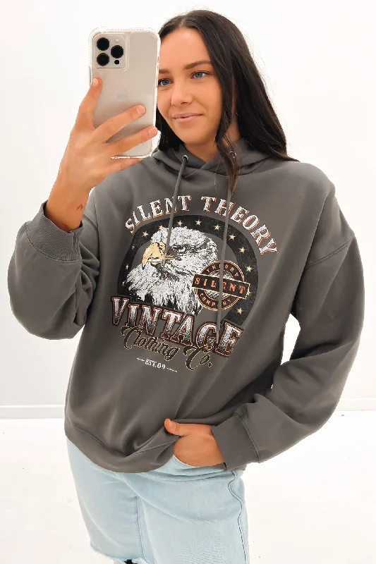 Customized Version Night Hawk Hoody Charcoal