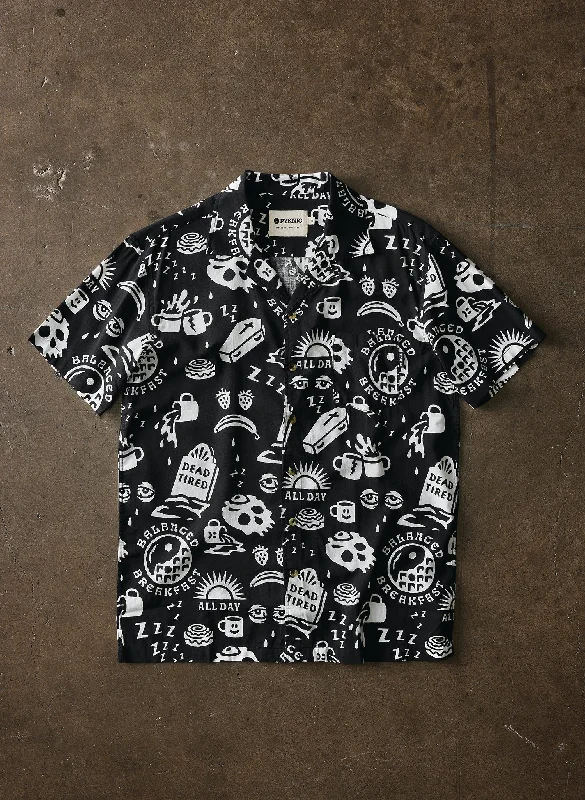 Street Style Dead Tired Button-Up