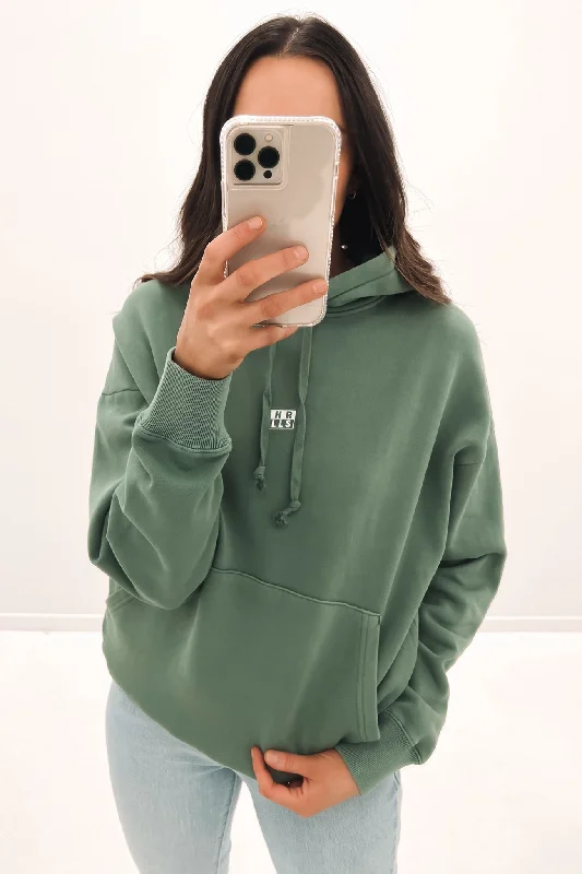 Sports Yoga Style Thrills Stack Fleece Hood Comfrey