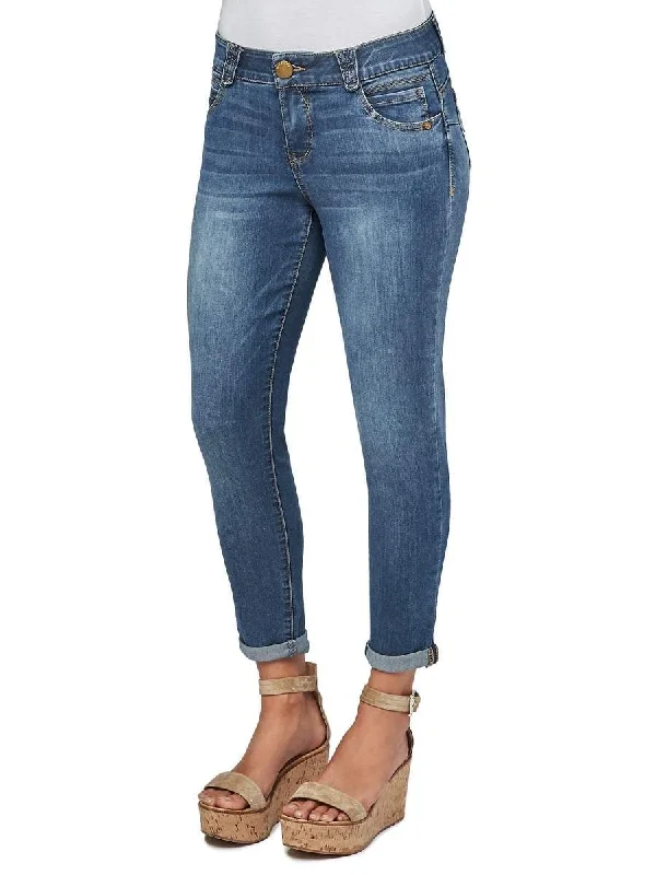 Advanced Customization DEMOCRACY "Ab"solution Ankle Skimmer Blue Jeans
