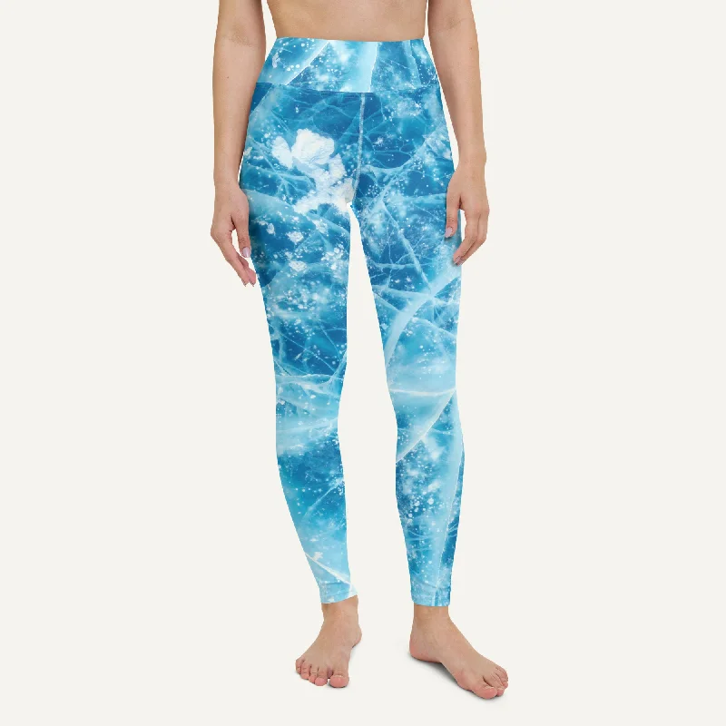 Street Style Ice High-Waisted Leggings