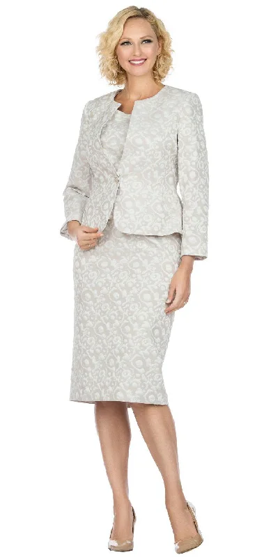 Leisure Travel Giovanna Suit S0713-Champagne