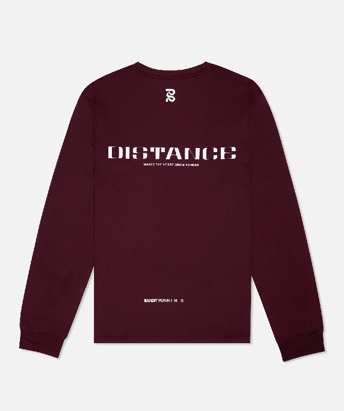 Boutique display NanoMesh™ "Distance" Long Sleeve, Unisex - Port