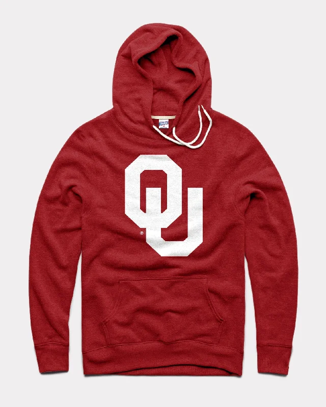 Classic Series OU Sooners Logo Cardinal Hoodie