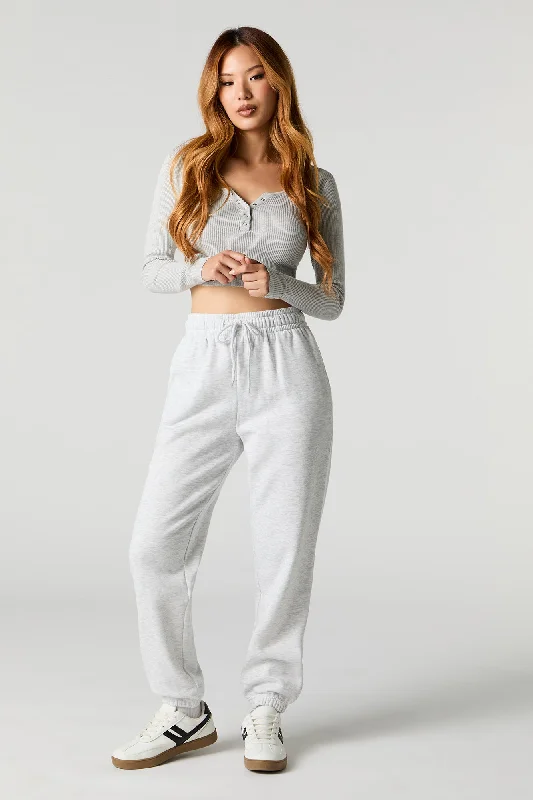 Energetic High Rise Fleece Jogger