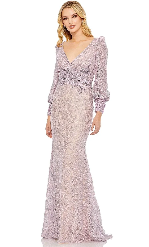 Luxury and fashionable Mac Duggal 79397 - Floral Lace Modest Gown
