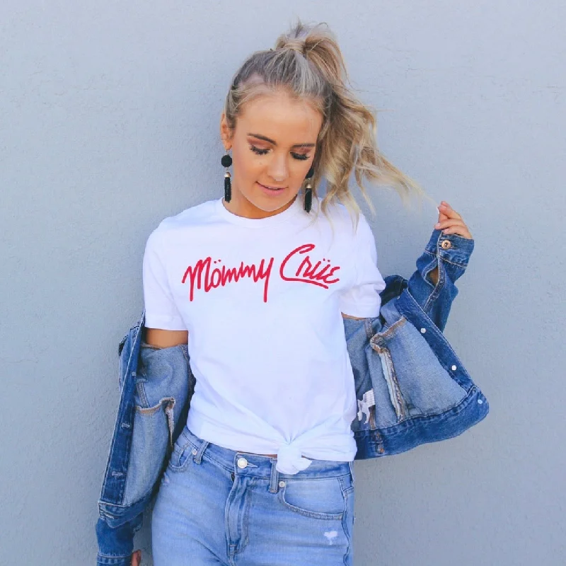 Elegant And Elegant Mommy Crue • White Tee