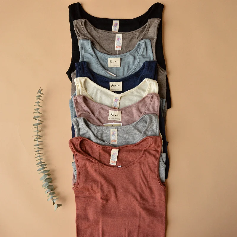 Amazing design Women's Sleeveless Organic Merino/Silk Vest