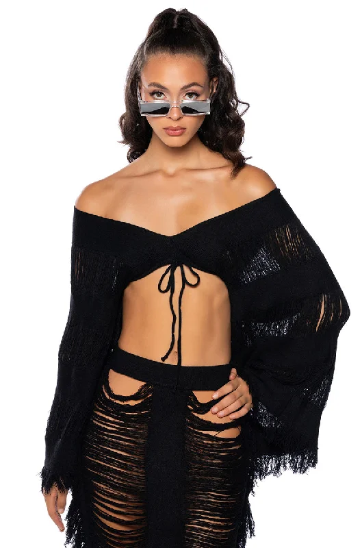 Trendy and versatile KIMBELLA FRINGED TWO PIECE MAXI SKIRT SET