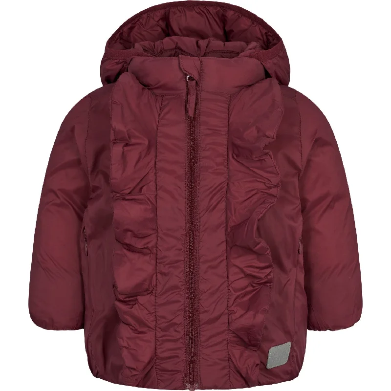 Street Style MarMar Light Puffer Deep Ruby Ordelina Jacket