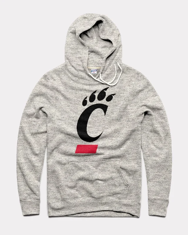 Printing decoration Cincinnati Bearcats Primary Athletic Grey Hoodie