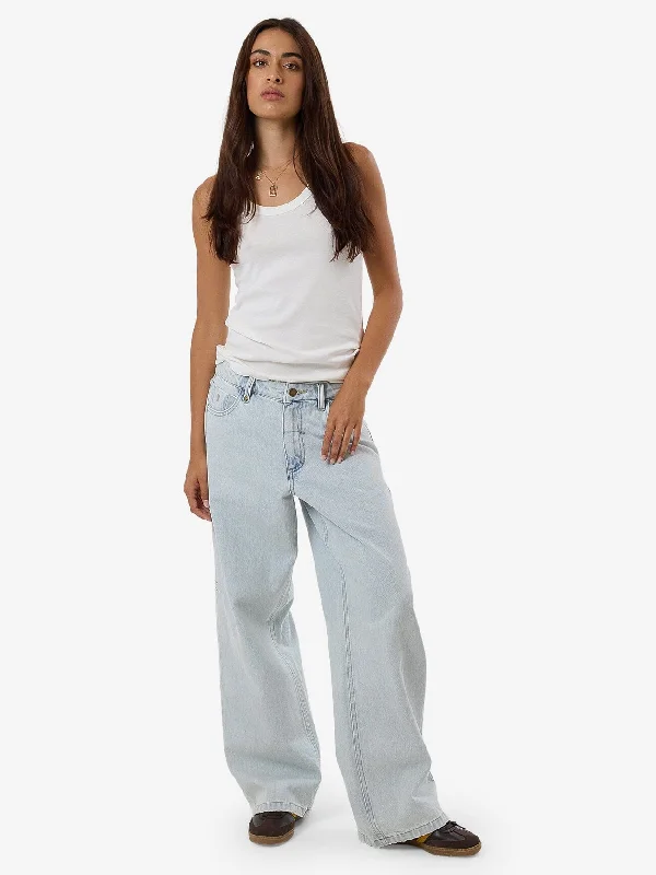 Hooded design Billie Low Jean - Dirty Fade
