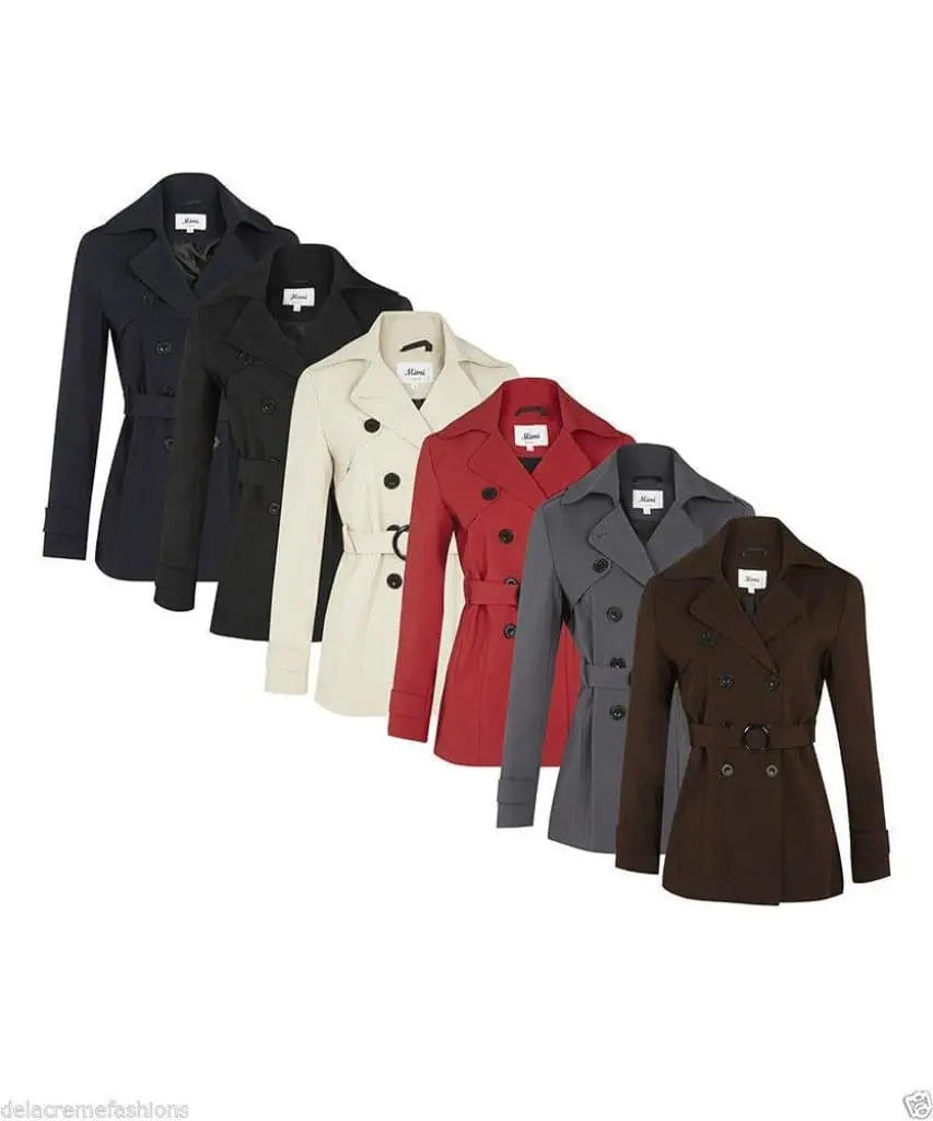 Street Sports Style Spring/Summer Double Breasted Short Coat (1710-SP)