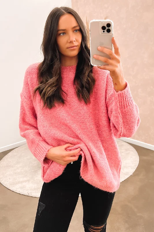Party Wear Matthew Knit Pink