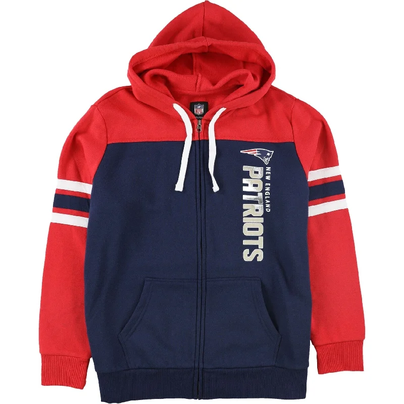 Fun and cute NFL Womens New England Patriots Hoodie Sweatshirt, Blue, XX-Large