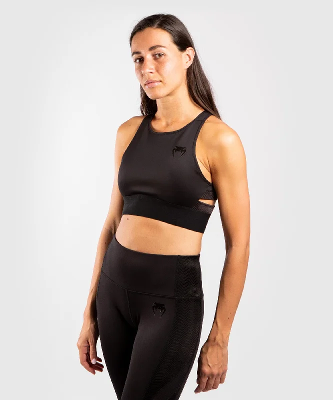 Slim Fit Venum G-Fit Sport Bra - Black/Black