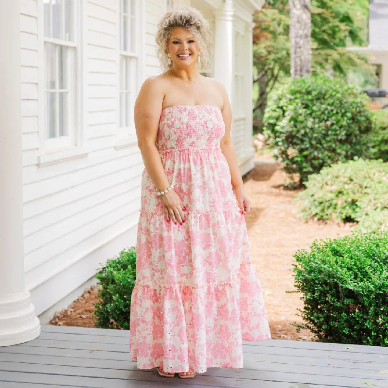 Exquisite workmanship Quite Perfect Dress, Pink