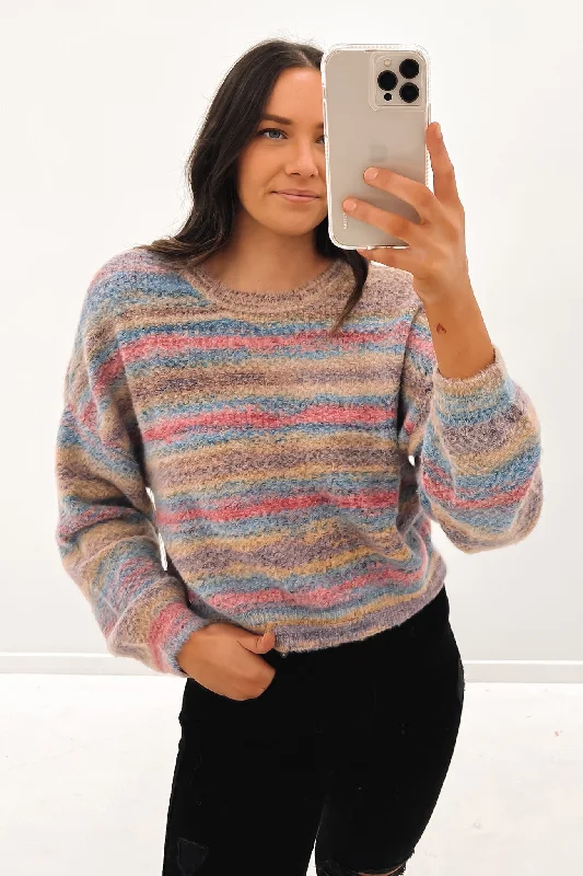 Elegant Style Quween Beach Sweater Multi