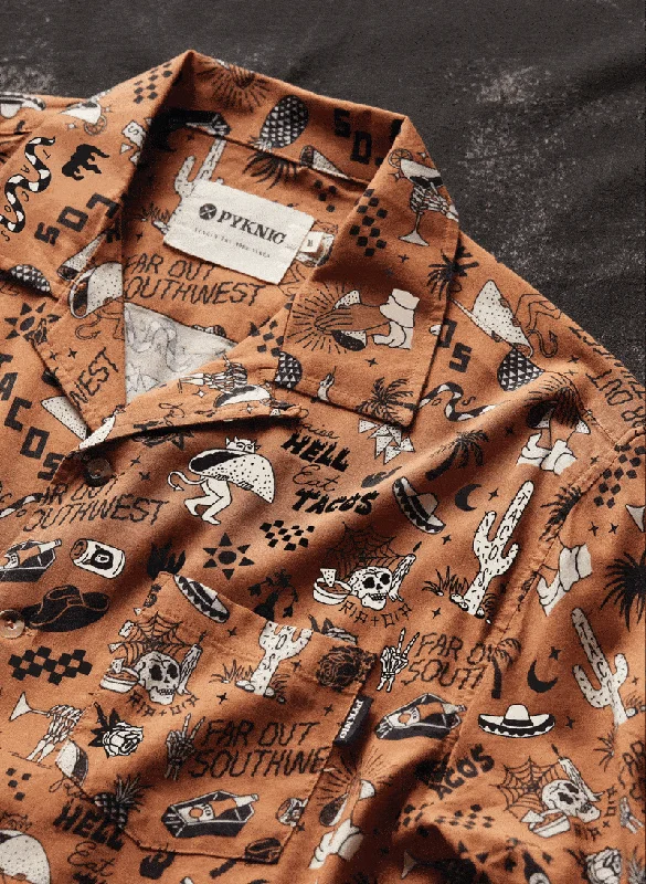 Windbreaker fashion Raise Hell Eat Tacos Button-Up