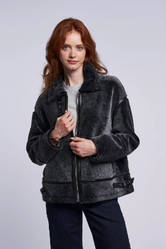 Innovative Design 473 Genuine shearling jacket Winter
