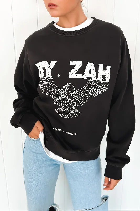 Low-key Luxury Blake Jumper Washed Black