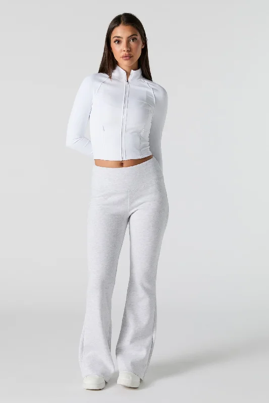 Sports Jumpsuit Fleece Flare Sweatpant