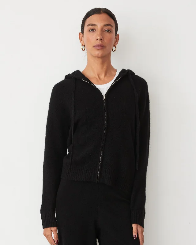 Trendy and versatile Cashmere Zip Up Hoody
