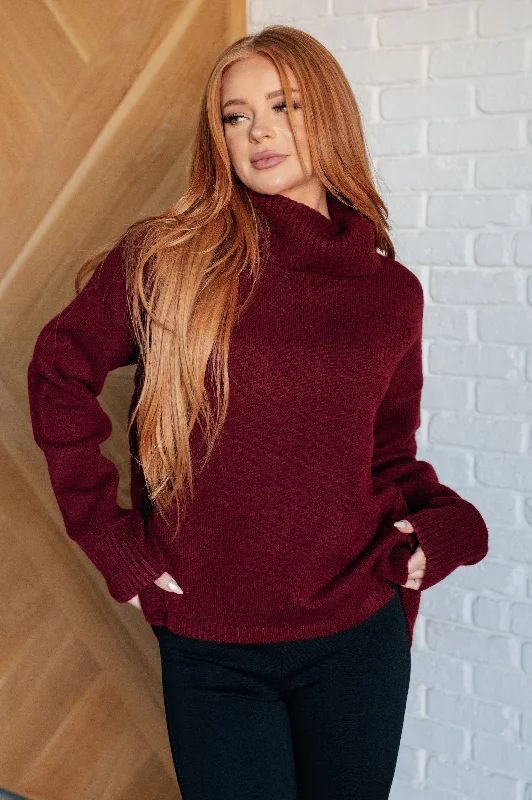 Sports Express Envelop Me Turtleneck Sweater