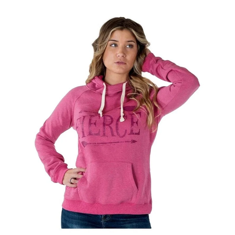 Exquisite workmanship Cowgirl Tuff Western Sweatshirt Womens Fierce Hooded Fuchsia SIG2001 Exquisite workmanship Cowgirl Tuff Western Sweatshirt Womens Fierce Hooded Fuchsia SIG2001