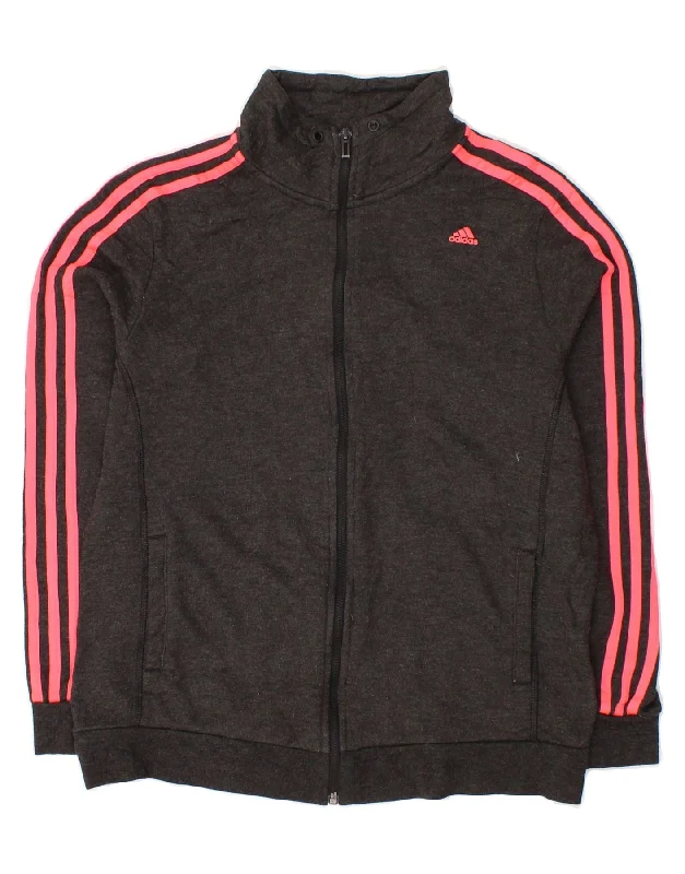 Alice style ADIDAS Womens Climalite Tracksuit Top Jacket UK 16/18 Large Grey Polyester Alice style ADIDAS Womens Climalite Tracksuit Top Jacket UK 16/18 Large Grey Polyester