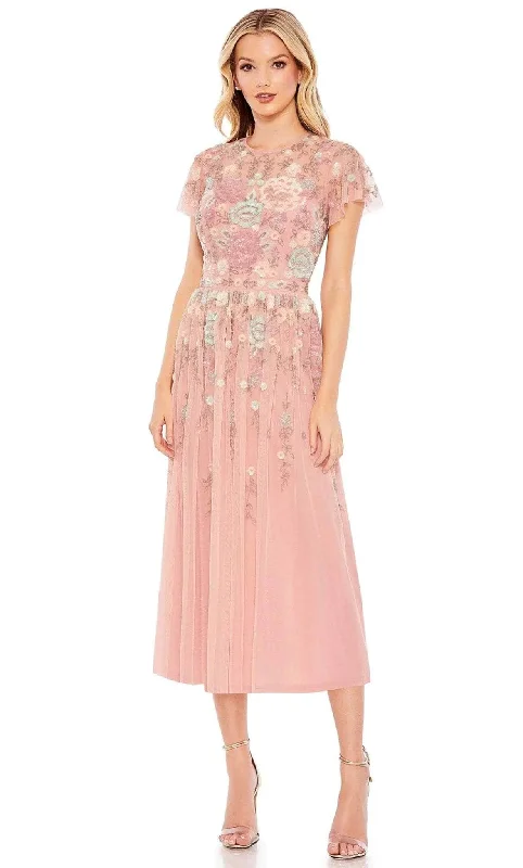 Avant-garde trend Mac Duggal 9134 - Embellished Illusion Cocktail Dress