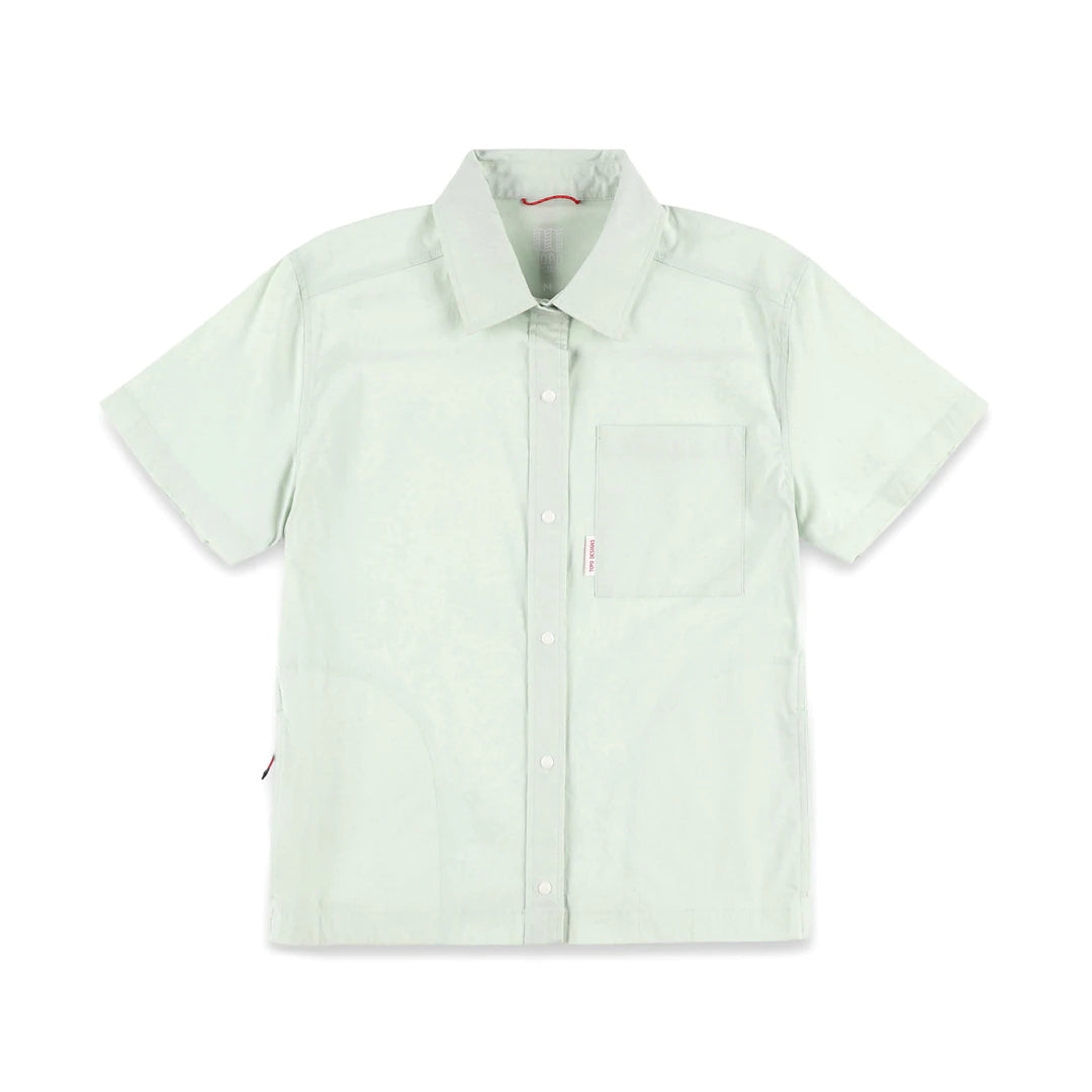 Street Fashion Style Topo Designs Women's Global Short Sleeve Snap Shirt 2022