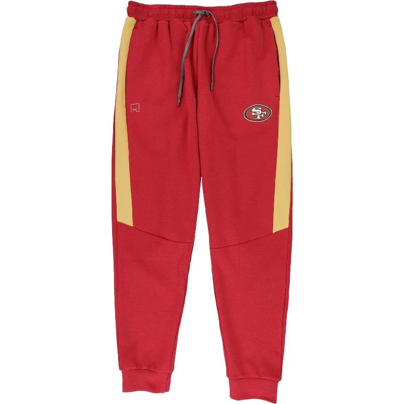 Sports And Leisure G-III Sports Womens SF 49ers Athletic Sweatpants, Red, Large